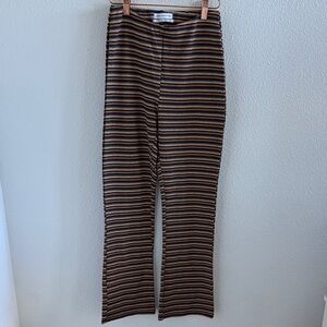 Urban Outfitters Bali Baja Retro Flare Wide Leg Pants Stretchy Casual Small